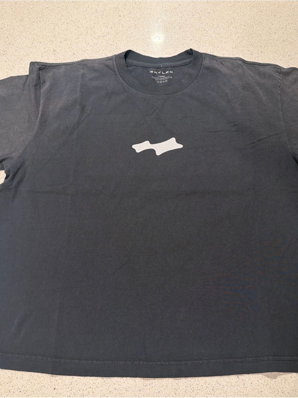 Men’s Black Short-Sleeve Logo Tee